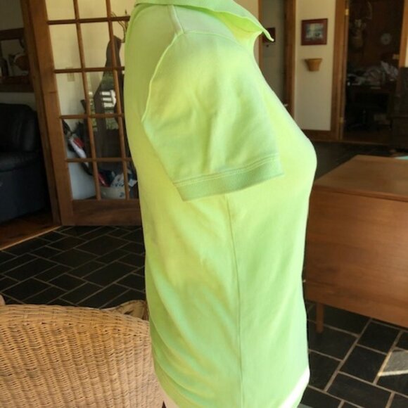 LILLY PULITZER Pique Polo Light Green Short Sleeve XS - Picture 8 of 16
